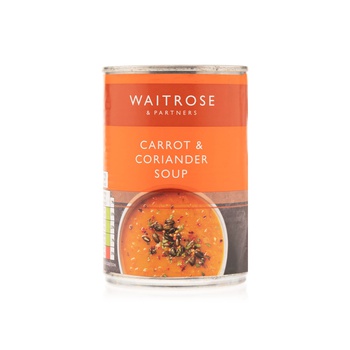 Waitrose Carrot and Coriander Soup 400g