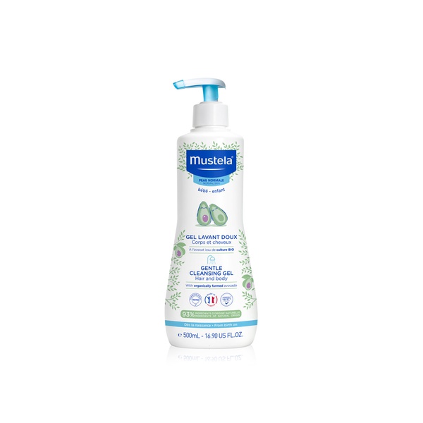 Mustela Gentle Cleansing Gel Hair & Body 500ml