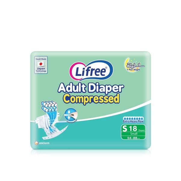 Lifree Adult Diapers Tape Small Size x 18
