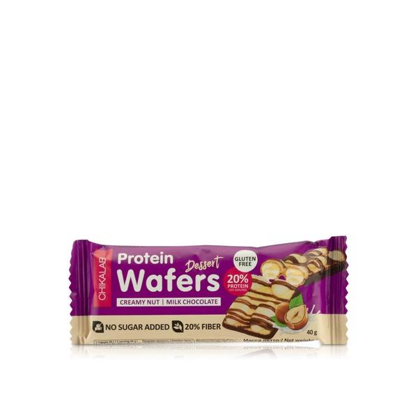 Chikalab Protein Wafers Creamy Nut Dessert 40g