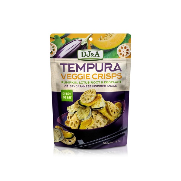DJ&A Tempura Veggie Crisps 70g