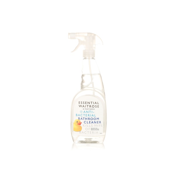 Essential Waitrose antibacterial bathroom cleaner 750ml Spinneys UAE