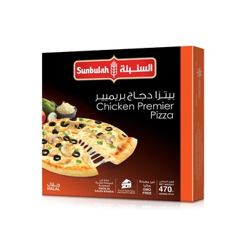 Sunbulah Frozen Chicken Premier Pizza 470g