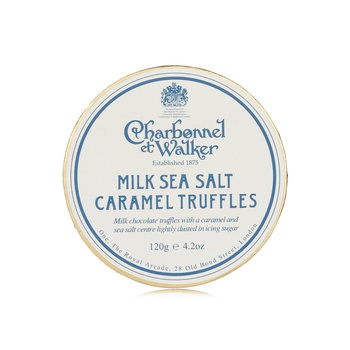 Charbonnel Et Walker Milk Sea Salt Caramel Truffles 120g