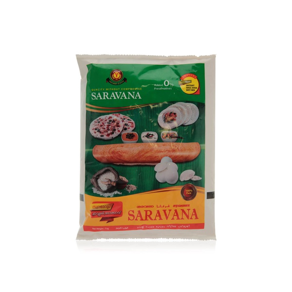 Buy Saravana idli dosa wet mix 1kg in UAE