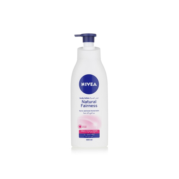 Nivea Natural Fairness Body Lotion 400ml Spinneys Uae 