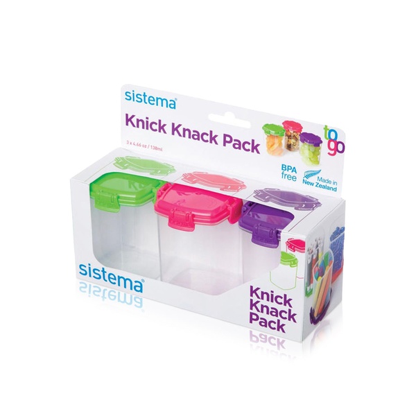 Sistema Knick Knack Container 138ml x 3