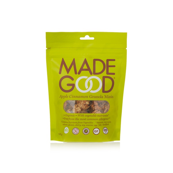 Buy Made Good apple & cinnamon mini granola 100g in UAE