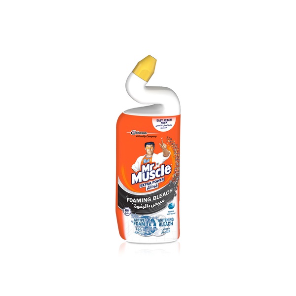Mr Muscle Foaming Bleach Toilet Gel 750ml