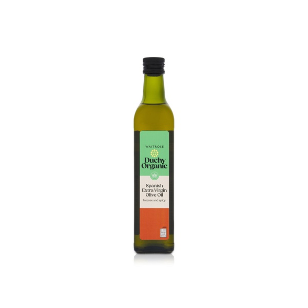 Waitrose Duchy Organic Spanish Extra Virgin Olive Oil 500ml