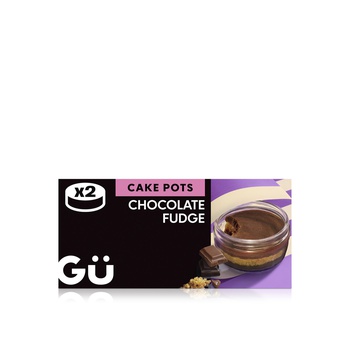 Gü Chocolate Fudge Cake Pots 68g x 2