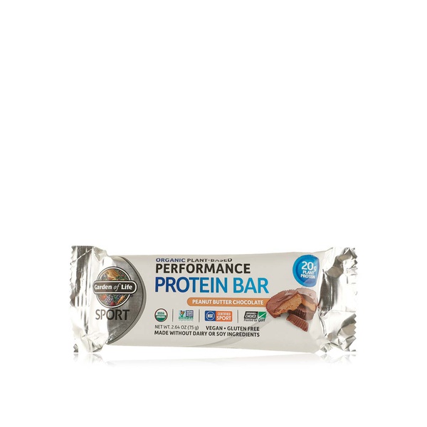 Garden of Life Sport Organic Protein Bar Peanut Butter Chocolate