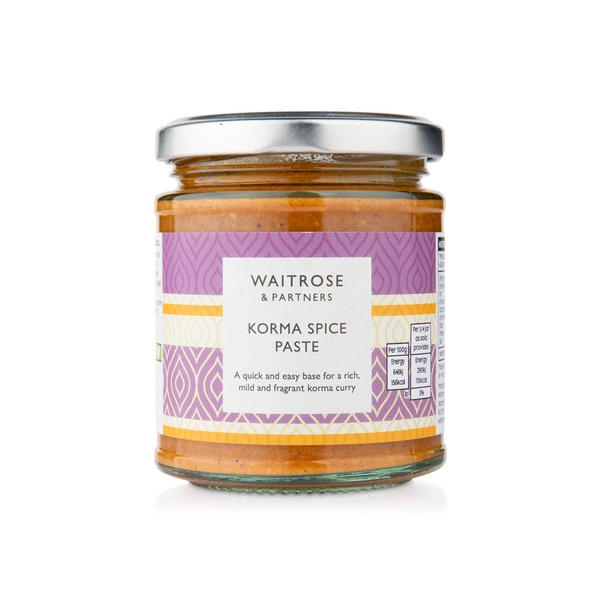 Waitrose Korma Curry Paste 180g