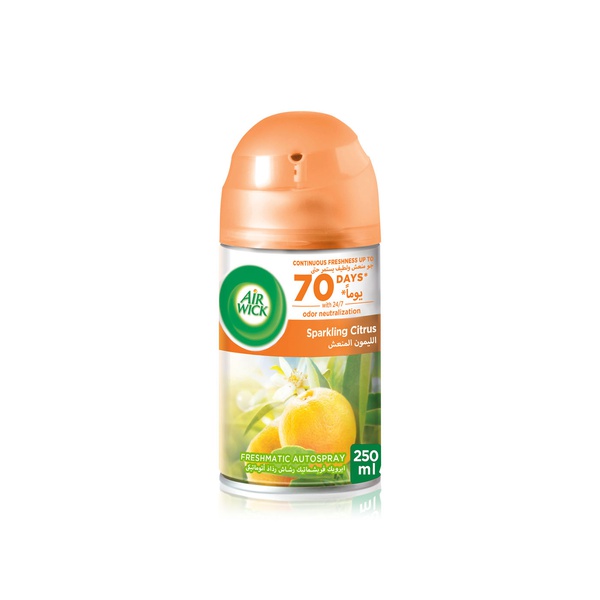 Buy Air Wick freshmatic autospray refill sparkling citrus 250ml in UAE