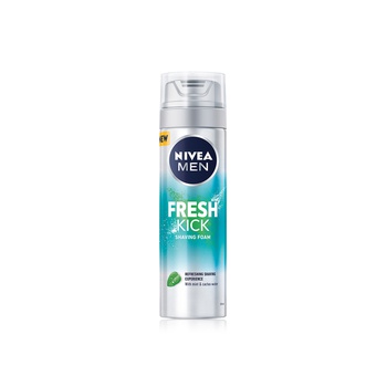 Nivea Men Fresh Kick Shaving Foam 200ml