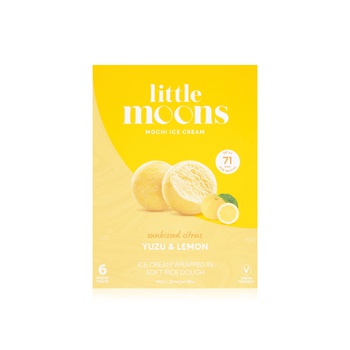 Little Moons Yuzu And Lemon Ice Cream Bites 6 X 32G
