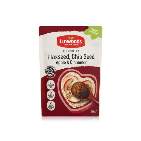 Linwoods Flax, Chia Seed, Apple & Cinnamon 200g