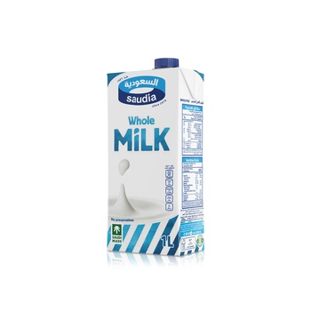 Saudia Full Fat Milk 1 Litre