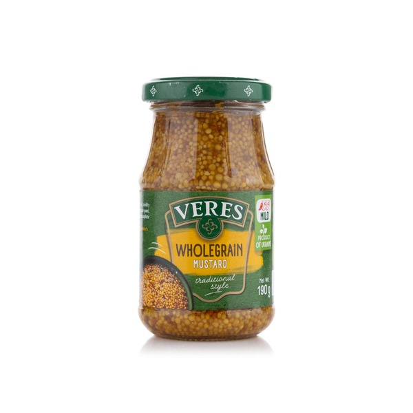 اشتري Veres wholegrain mustard 190g في الامارات