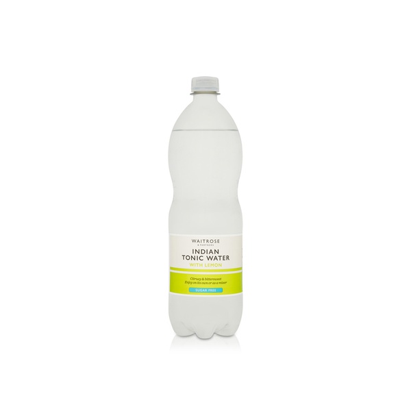 Waitrose Essential Indian Tonic Water with Lemon No Added Sugar 1L
