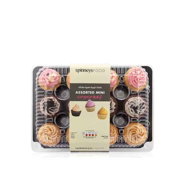 اشتري Spinneysfood Assorted Mini Cupcakes 12s 300g في الامارات