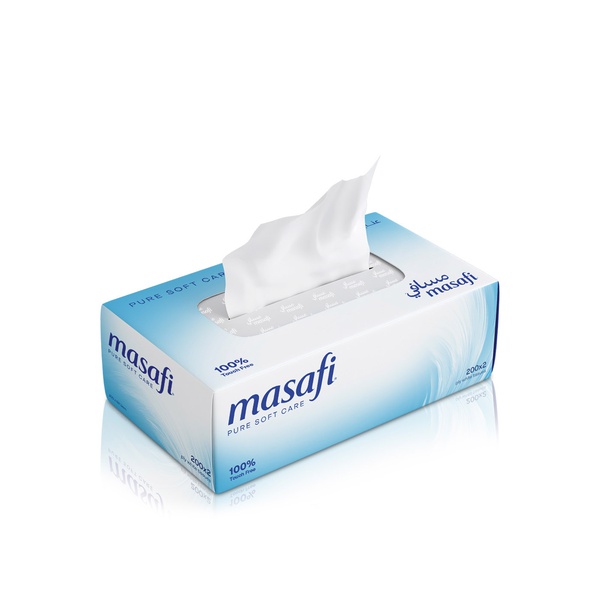 اشتري Masafi facial tissue white 2 ply في الامارات