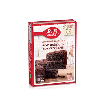Betty Crocker Super Moist Dark Chocolate Cake Mix 510g