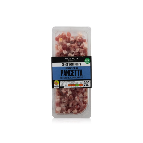 Waitrose Cooks Ingredients Unsmoked Pancetta 130g