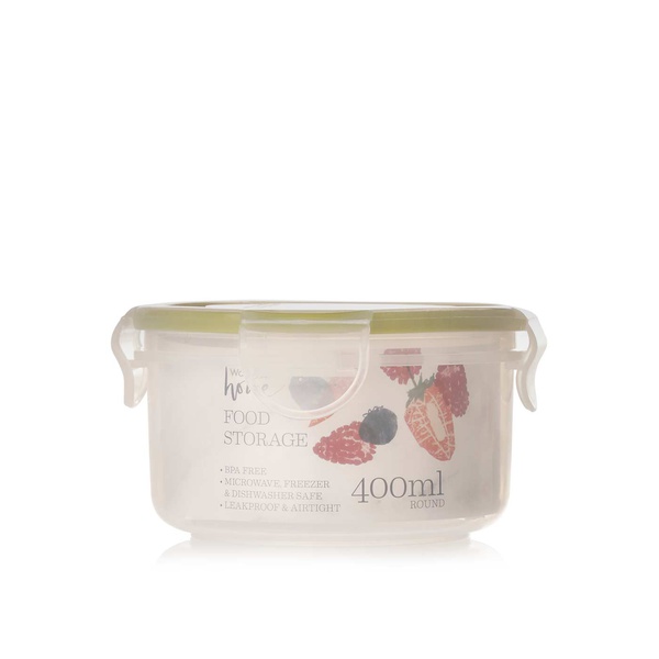Waitrose Cooking Seal & Store Round Container 400ml