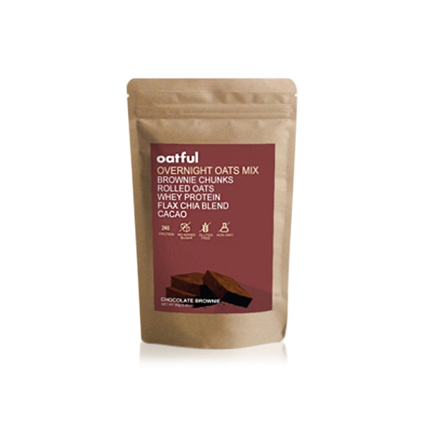 اشتري Oatful chocolate brownie protein overnight oats 85g في الامارات