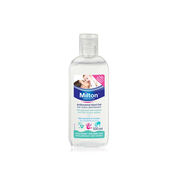 Buy Milton antibacterial hand gel 100ml in UAE