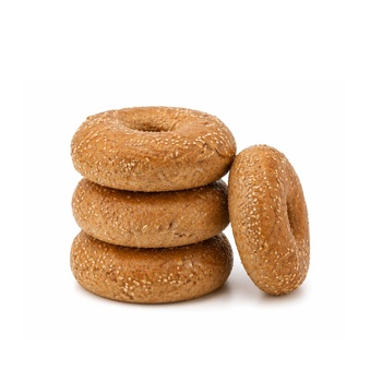 Spinneysfood Whole Wheat Bagel Buns x 4
