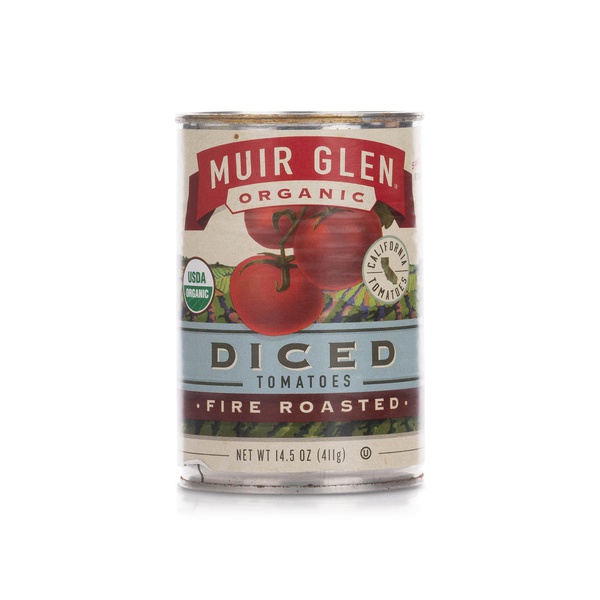 Muir Glen Organic Fire Roasted Diced Tomatoes 411g