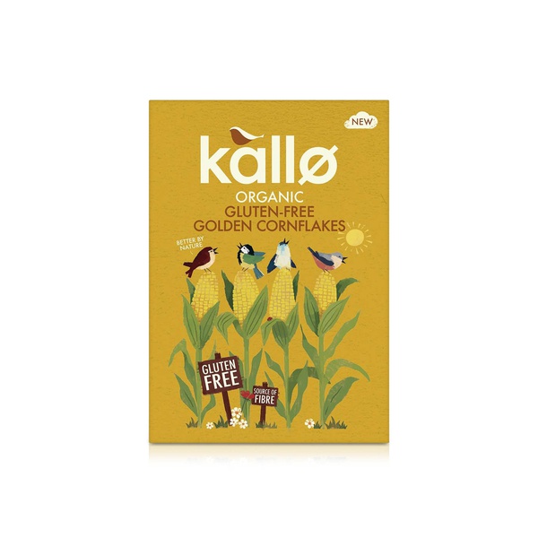 Kallo Organic Gluten Free Corn Flakes 375g