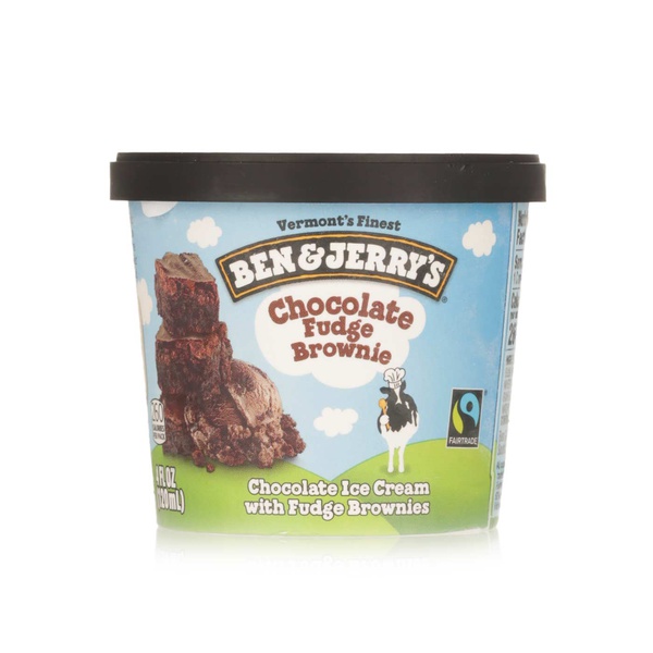 اشتري Ben and Jerrys mini cup chocolate fudge brownie ice cream 100g في الامارات