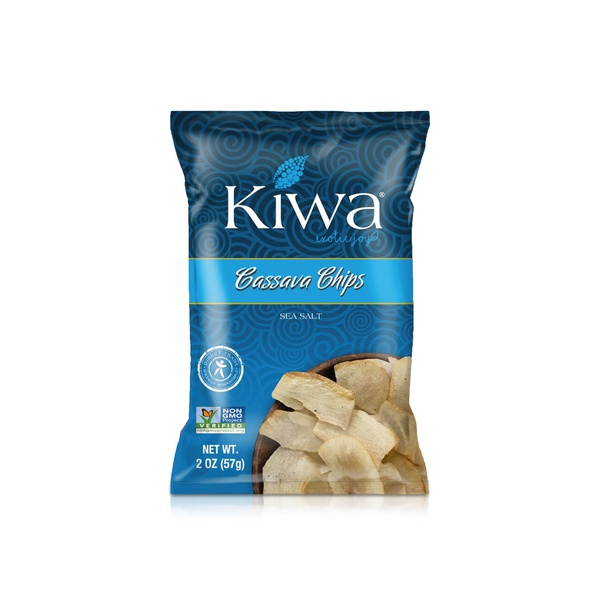 Kiwa Sea Salt Cassava Chips 57g