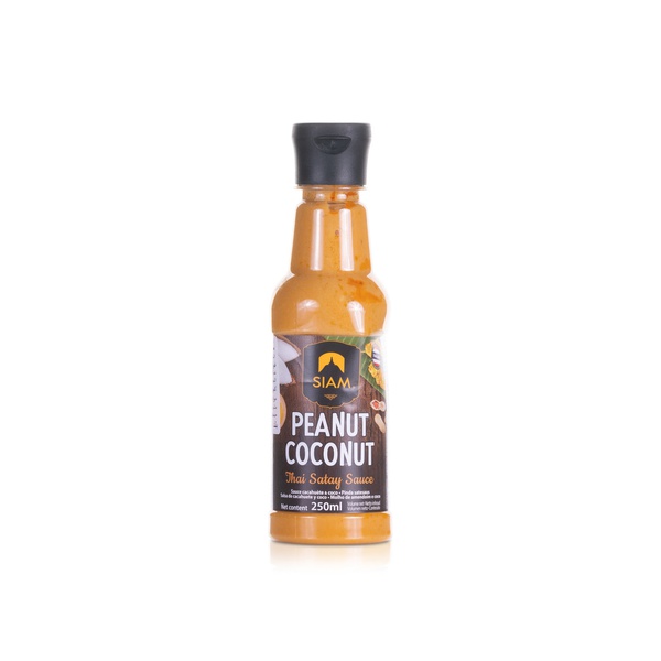 Buy Siam peanut and coconut satay sauce 250ml in UAE