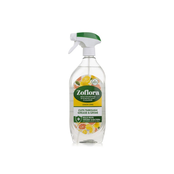 Zoflora Lemon Zing Trigger Multipurpose Disinfectant 800ml