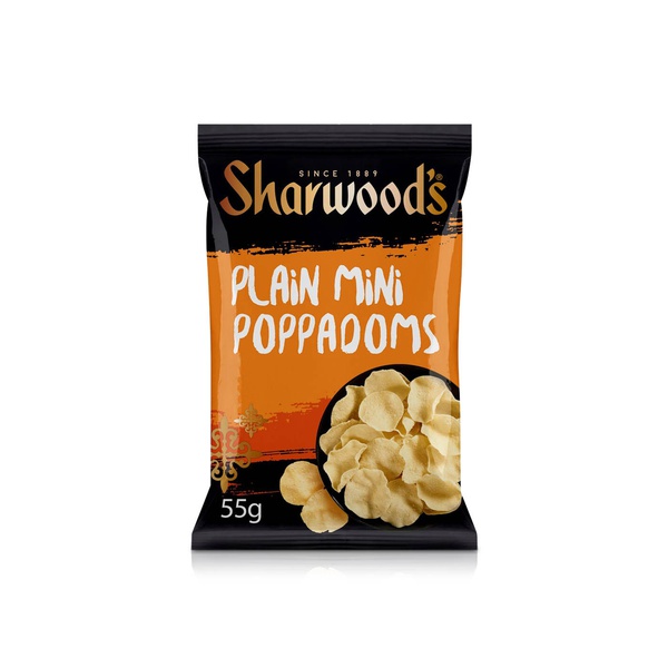 Sharwood’s Plain Mini Poppadoms 55g