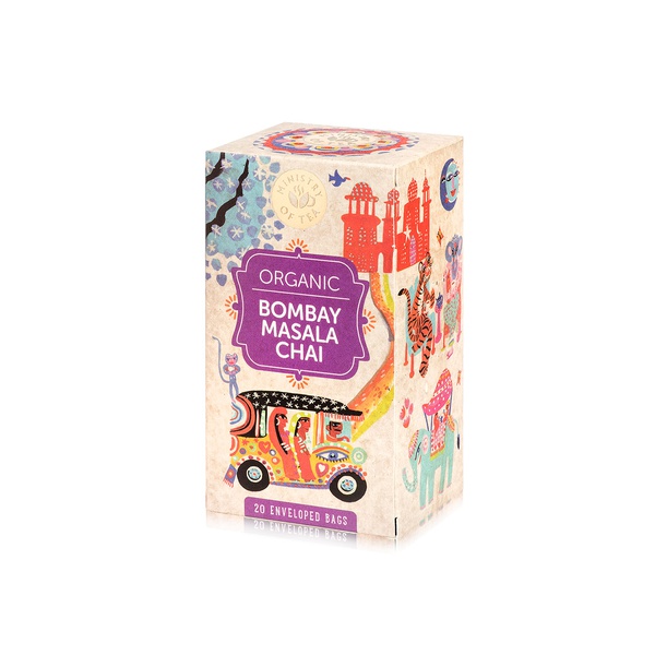 Buy Ministry of Tea organic Bombay masala chai 35g in UAE