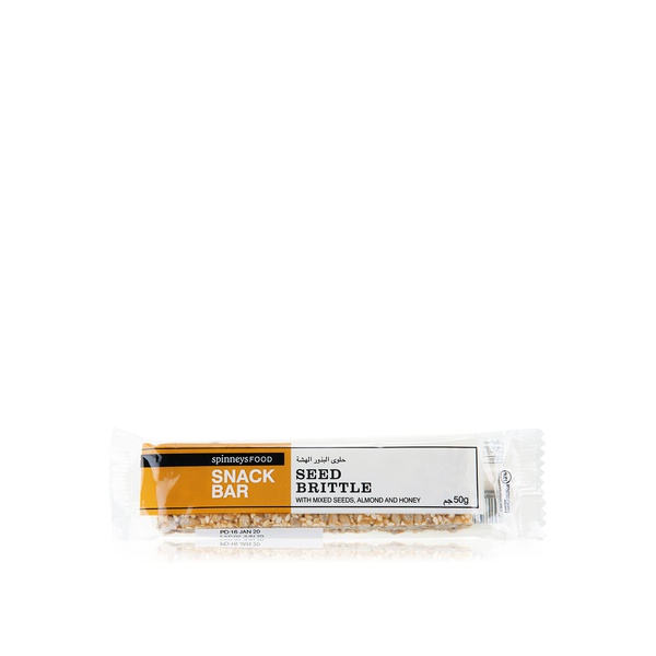 Spinneysfood Seed Brittle Snack Bar 50g