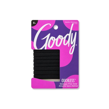 Goody Ouchlessathletique Sweat Stretch Elastic Hair Bands x 8
