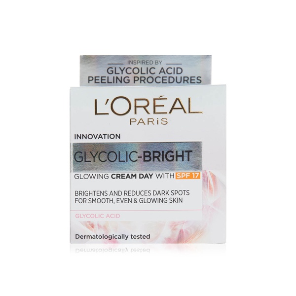 L'oreal Glycolic-Bright Glowing Day Cream SPF17 50ml