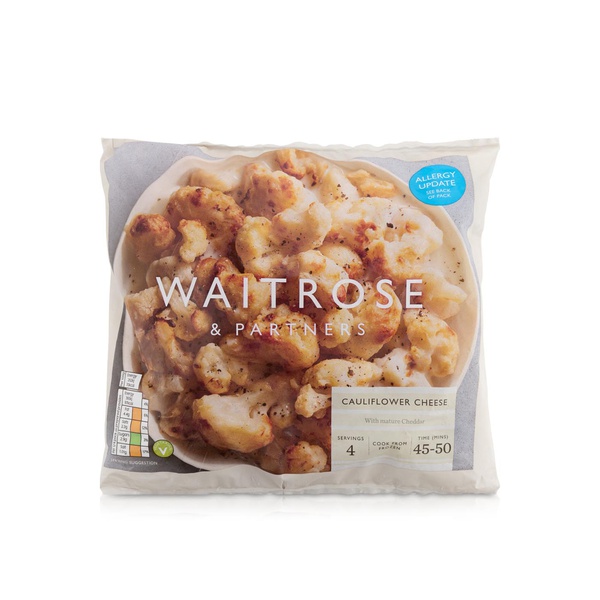 Waitrose Cauliflower Cheese 500g