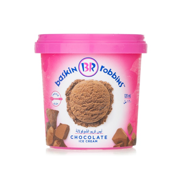 Buy Baskin robbins chocolate ice cream 120ml in UAE