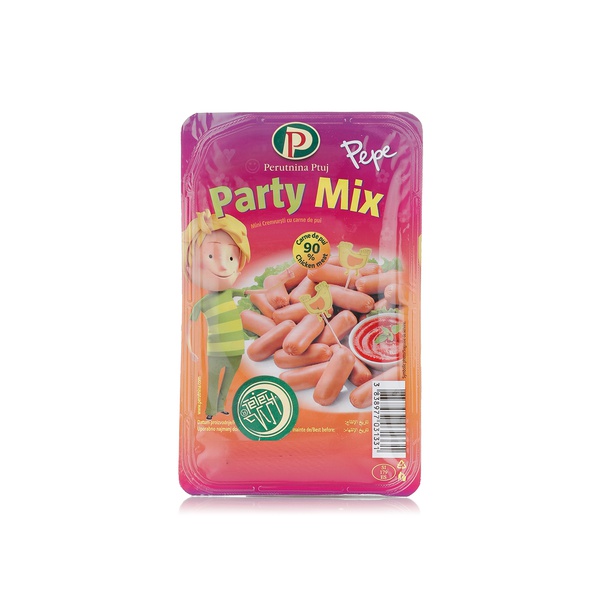 Perutnina Party Mix Mini Chicken Frankfurters 250g