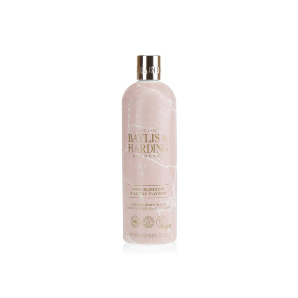 اشتري Baylis & Harding Elements body wash pink blossom & lotus flower 500ml في الامارات