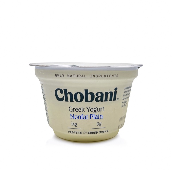 Chobani Nonfat Plain Greek Yoghurt 150g
