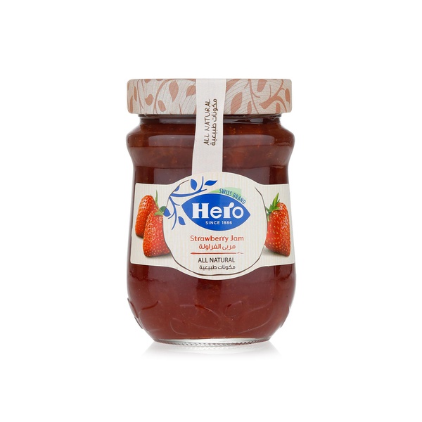 Buy Hero strawberry jam 350g in UAE