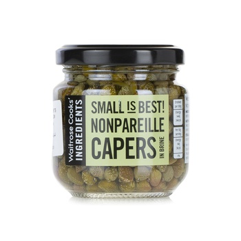 Waitrose Cooks' Ingredient Nonpareille Capers in Brine 142g